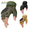 Tactical Fingerless Gloves Military Army Shooting Paintball Airsoft Bicycle Motorcross Combat Hard Knuckle Half Finger Gloves