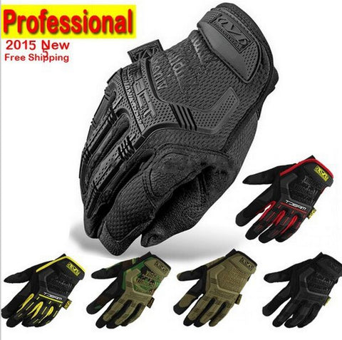 2019 New Mechanix Wear M-Pact Military Tactical Army Combat  Shooting Bicycle  Paintball Full Finger Gloves