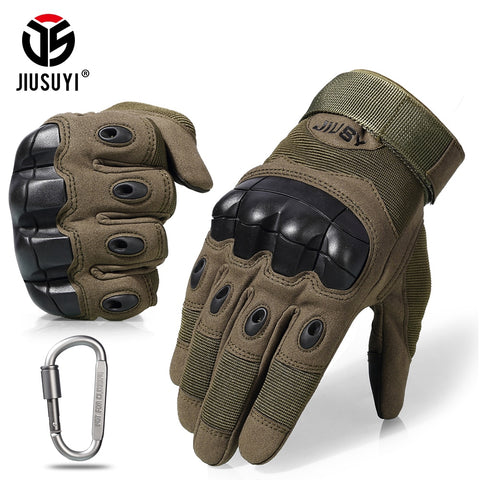 Touch Screen Tactical Gloves Military Army Paintball Shooting Airsoft Combat Anti-Skid Rubber Hard Knuckle Full Finger Gloves