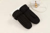 Women Fashion Knit Twist Flowers Mittens Winter Female Wool Plus Cashmere Velvet Thickening Warm Full Finger Gloves Guantes L46